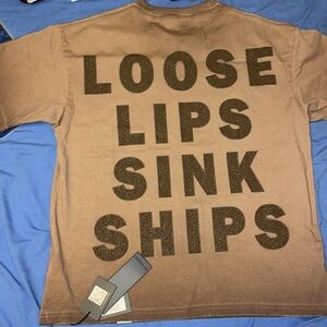 Valabasas UNTOLD brown tee M